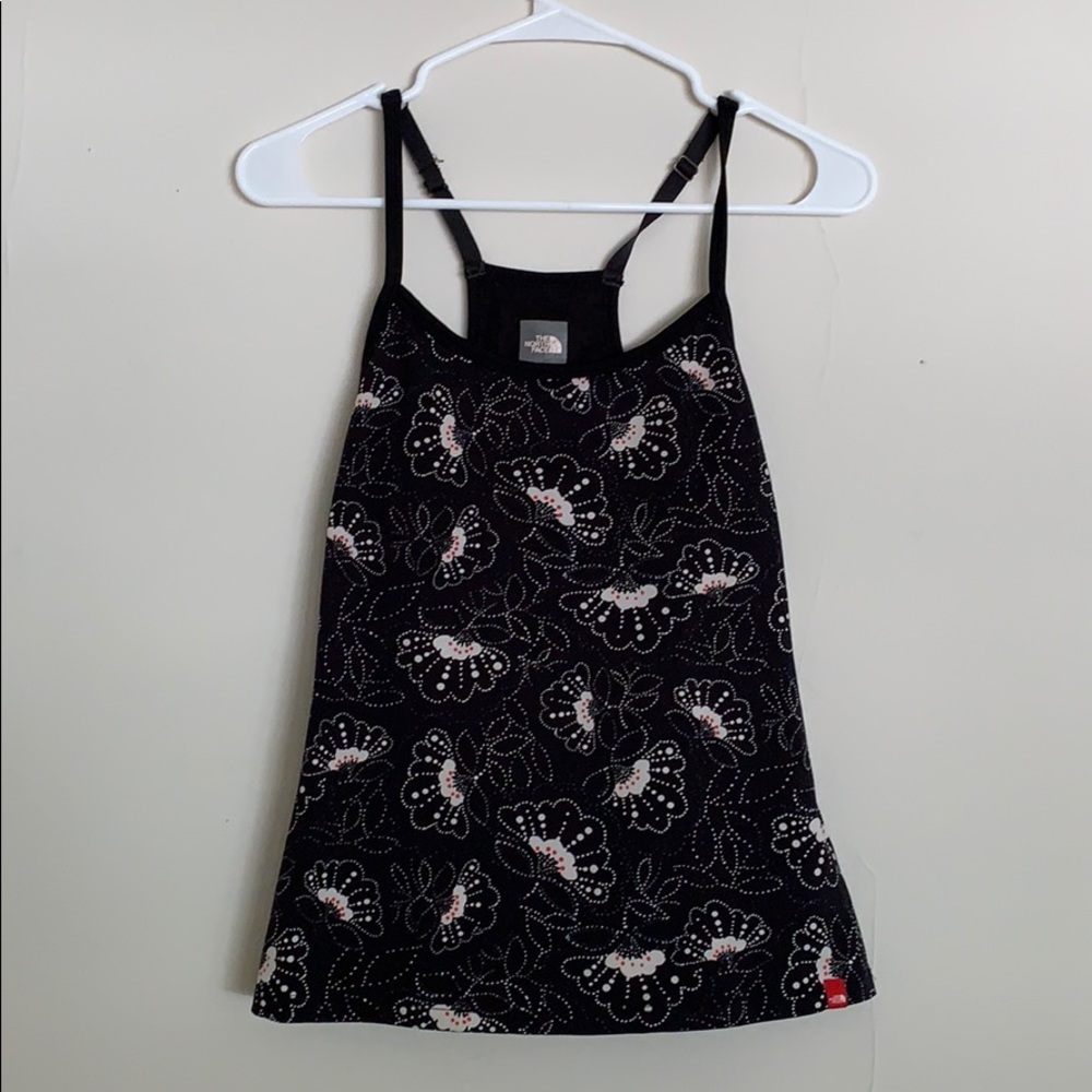 North Face Black Athletic Tank Top